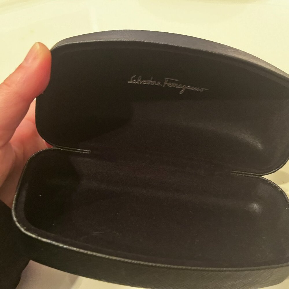 Ferragamo Case for Sunglasses (Brand Listed in Inside)